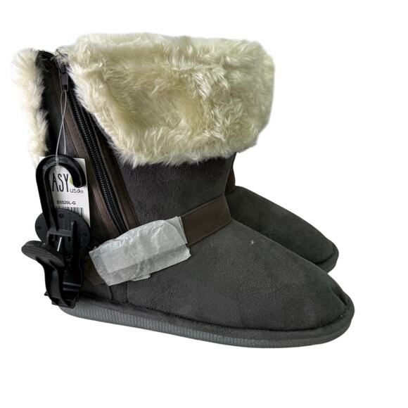 Easy USA Women’s Winter Boots sz 7  Fur Insulated NEW # box M471 - Picture 8 of 9